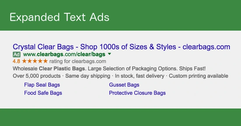 Expanded Text Ads For Ecommerce